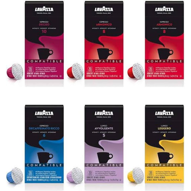 Lavazza Nespresso Compatible Coffee Capsules | Shopee Philippines