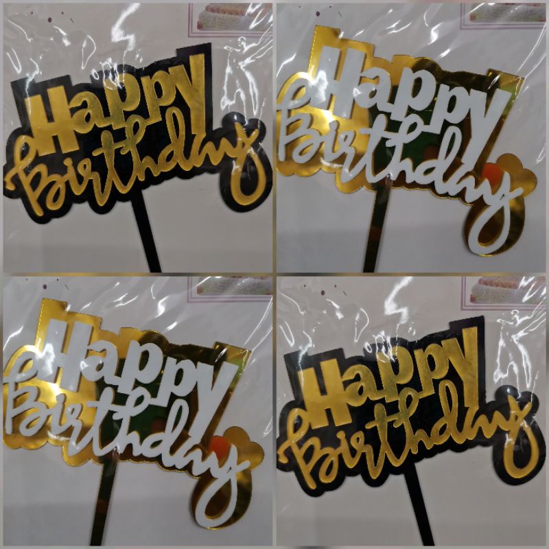 Happy Birthday Cake Topper | Shopee Philippines