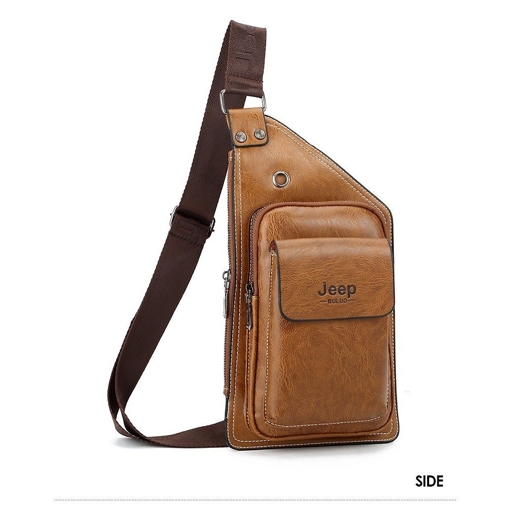 jeep leather messenger bag