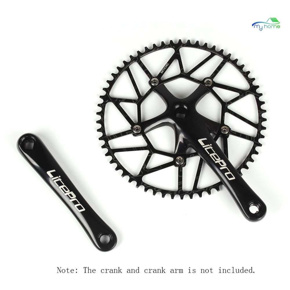 single speed front crankset