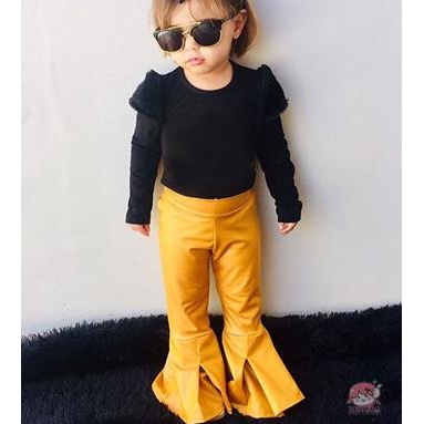 yellow romper pants