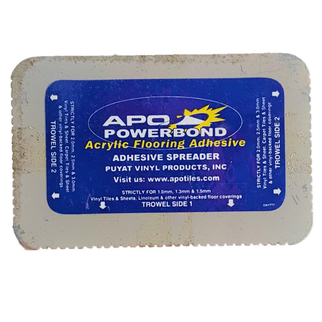 Apo Powerbond Acrylic Flooring Adhesive For Vinyl Tiles 1 25kg