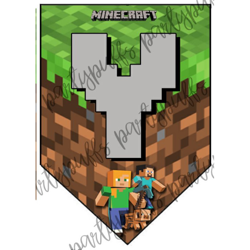 minecraft birthday banner shopee philippines