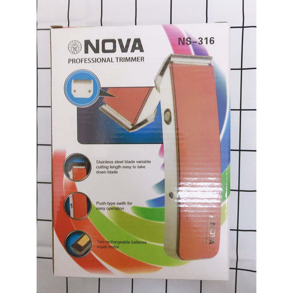 nova trimmer ns 316