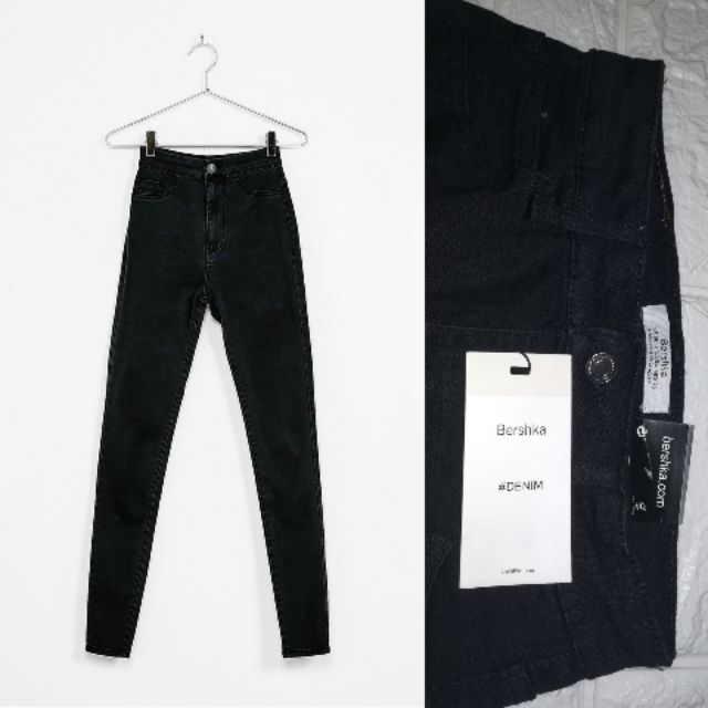 super high rise cropped bershka