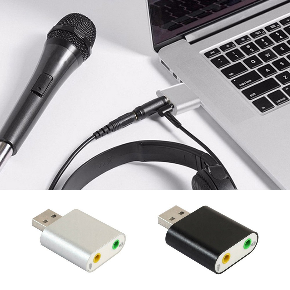 usb to mic jack adapter