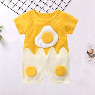 Terno for baby girl boy 1-18 months Jumpsuit Summer Male Female Pure Cotton Newborn Short-Sleeved Romper Thin Style Pajamas Outing Clothes #3