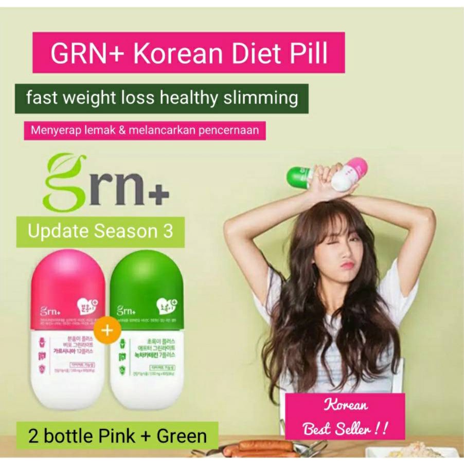 GRN+ Season 3 Korean Diet Diet Pill Helps Defecation Improve Blood