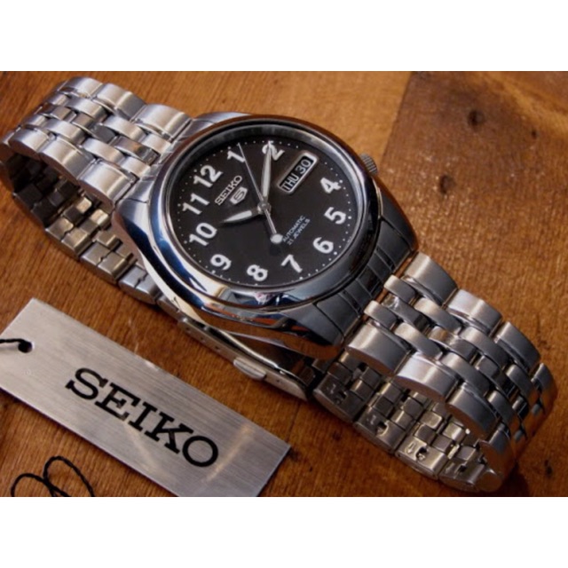 Seiko 5 SNK381 Automatic Steel Watch Black Dial SNK381K1 | Shopee  Philippines