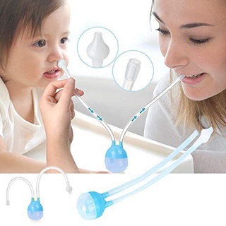 Baby Newborn Nose Cleaner Nasal Vacuum Mucus Suction Aspirator Infant Snot Pump safe #1
