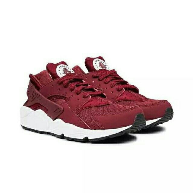 nike huarache womens maroon