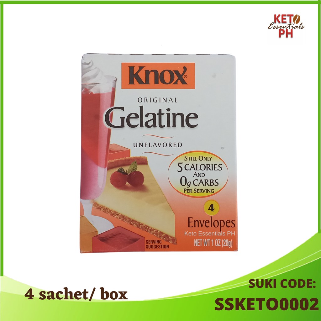 Knox Gelatine Original Unflavored Shopee Philippines