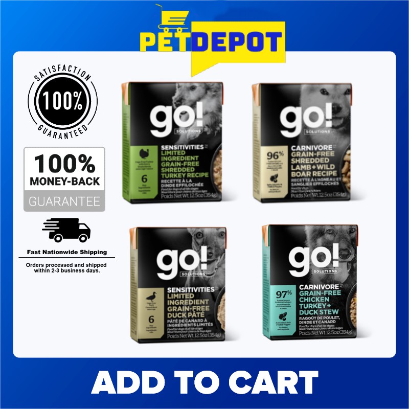 Petcurean GO! Solutions Wet Dog Food Review [New 2019