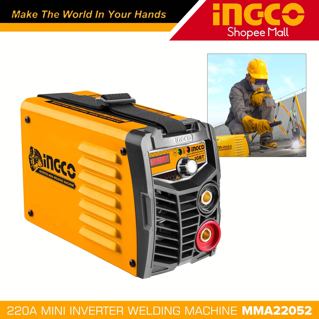 Ingco MMA32052 320A Mini Inverter IGBT MMA Welding Machine _P Shopee Philippines