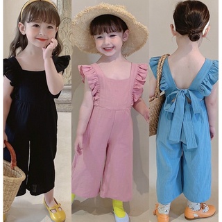 Zoey back tie jump suit/ Kendale2020