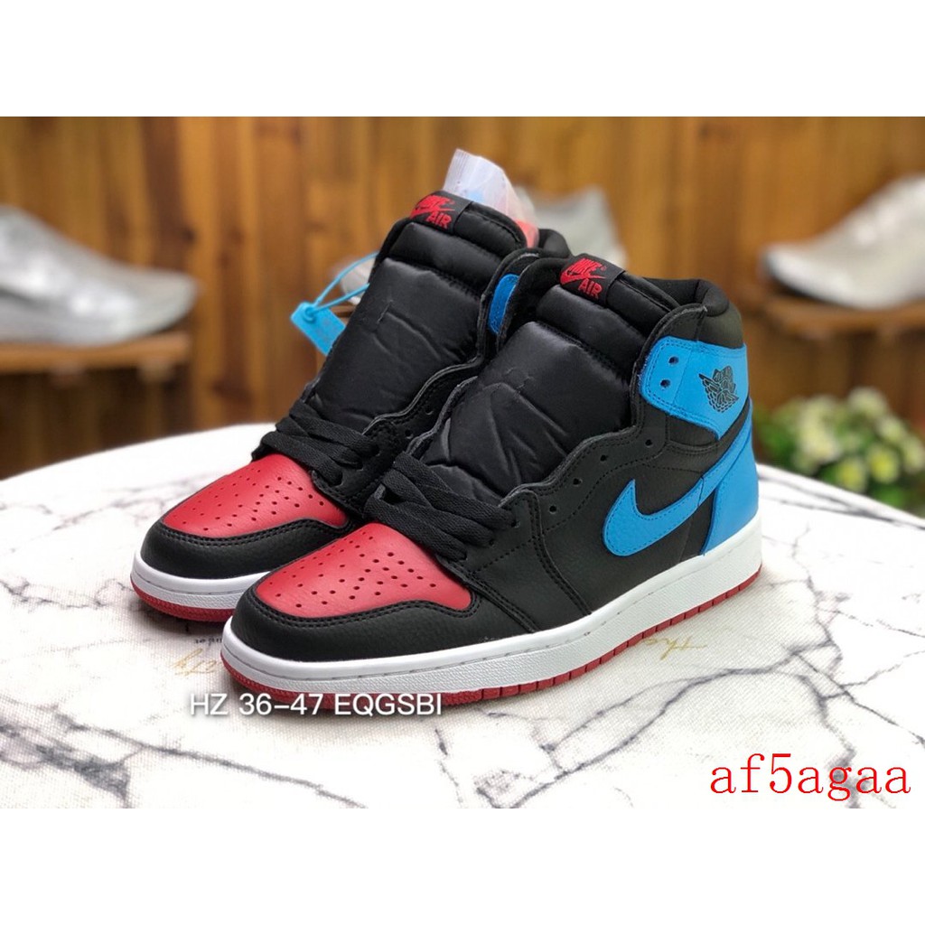 nike jordan 1 red and blue