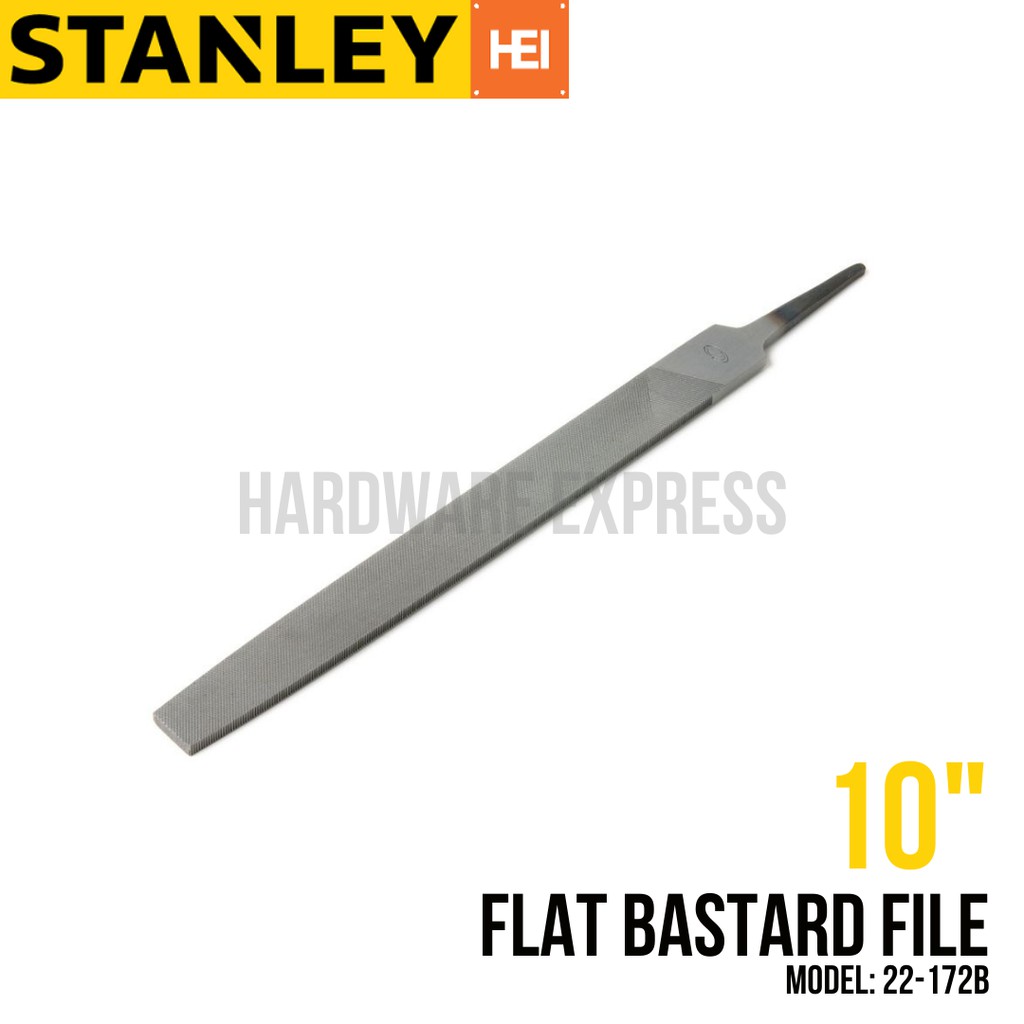 Stanley Flat File Bastard 4 6 8 10 12 Shopee Philippines