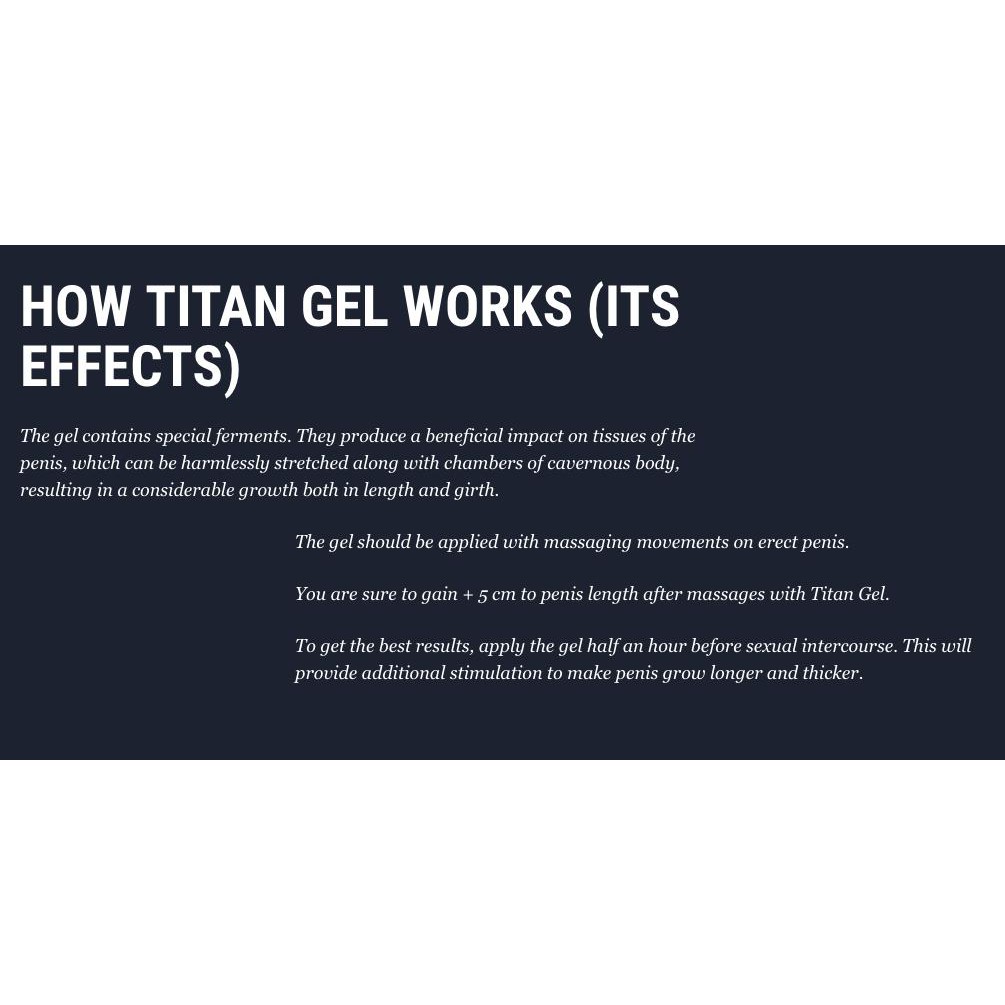 Titan Gel Gold Original Titan Gel Gold AND Titan gel red