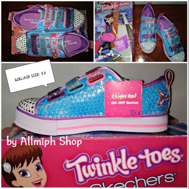 skechers twinkle toes mermaid magic