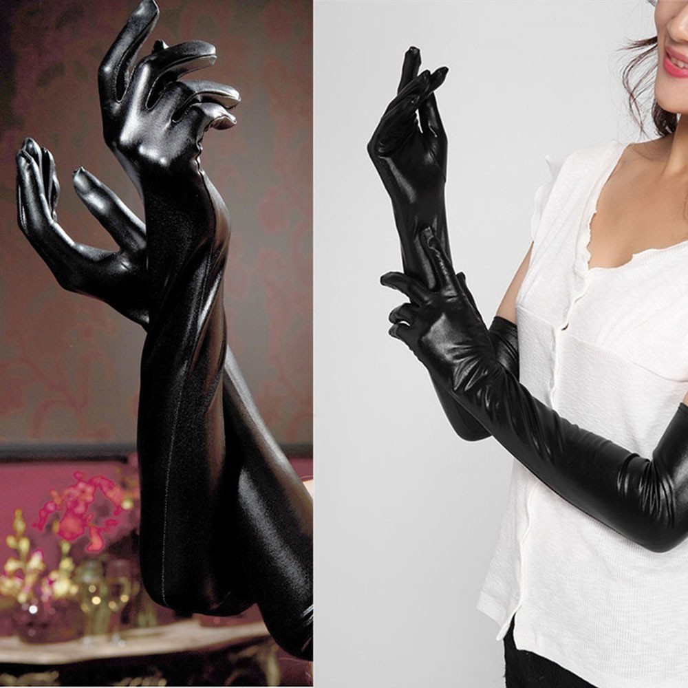 Naked Women With Latex Gloves