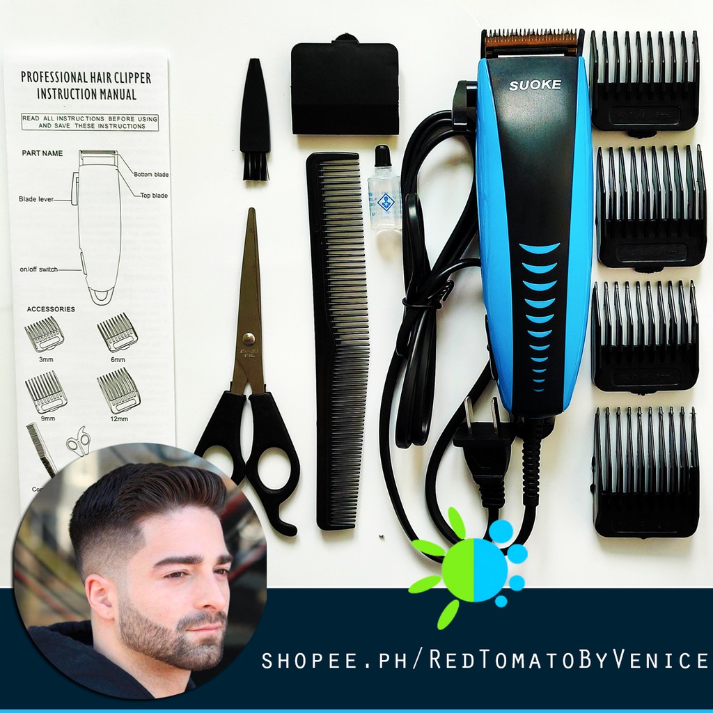 Electric Hair Razor Hair Clipper Shaver Full Set for Men Grooming Barber Hair  Cut Cutting Tools Set | Shopee Philippines