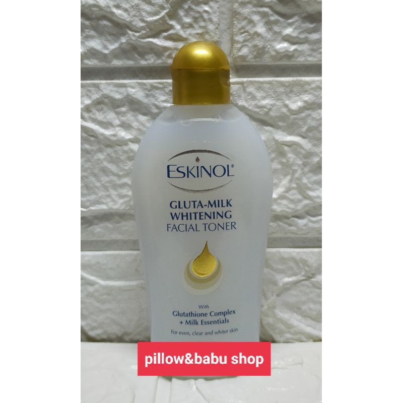 Eskinol Glutamilk Whitening Facial Toner 100ml Shopee Philippines