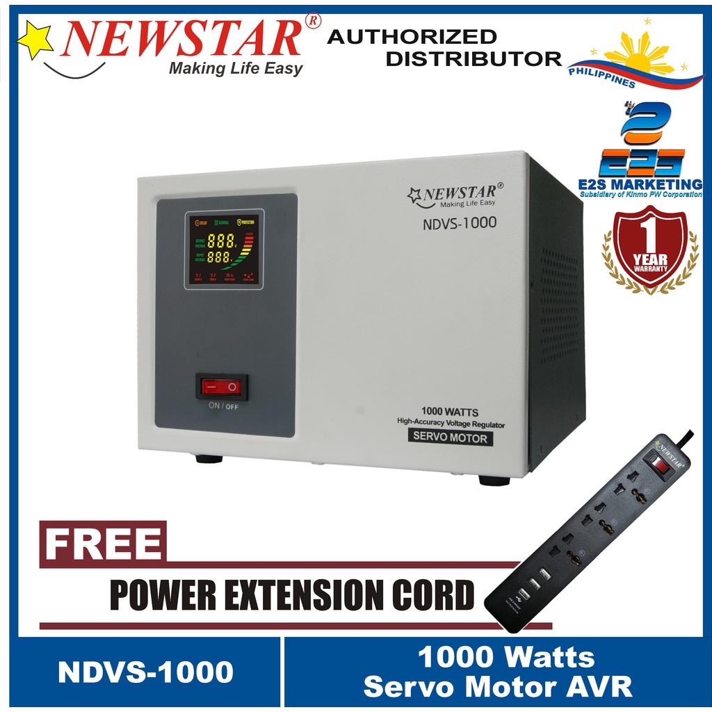 Newstar NDVS1000 Digital Servo Motor Automatic Voltage Regulator