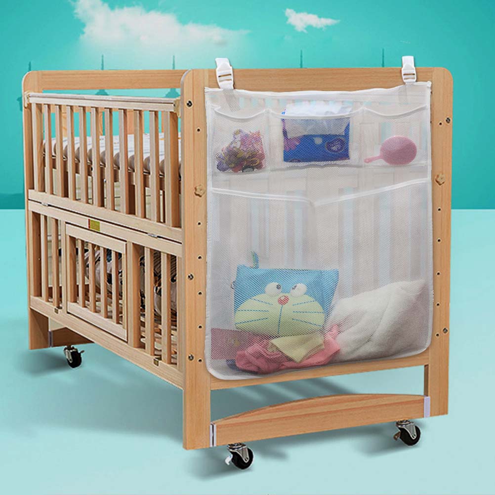MultiPurpose Baby Crib Organizer Diaper Caddy Nursery Hanging Storage
