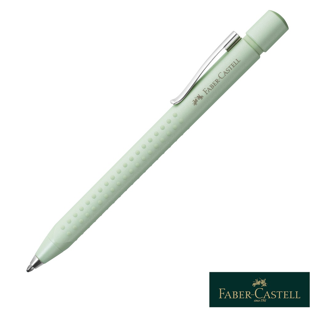 FaberCastell Grip Ballpoint Pen Pearl Edition Mint Shopee Philippines