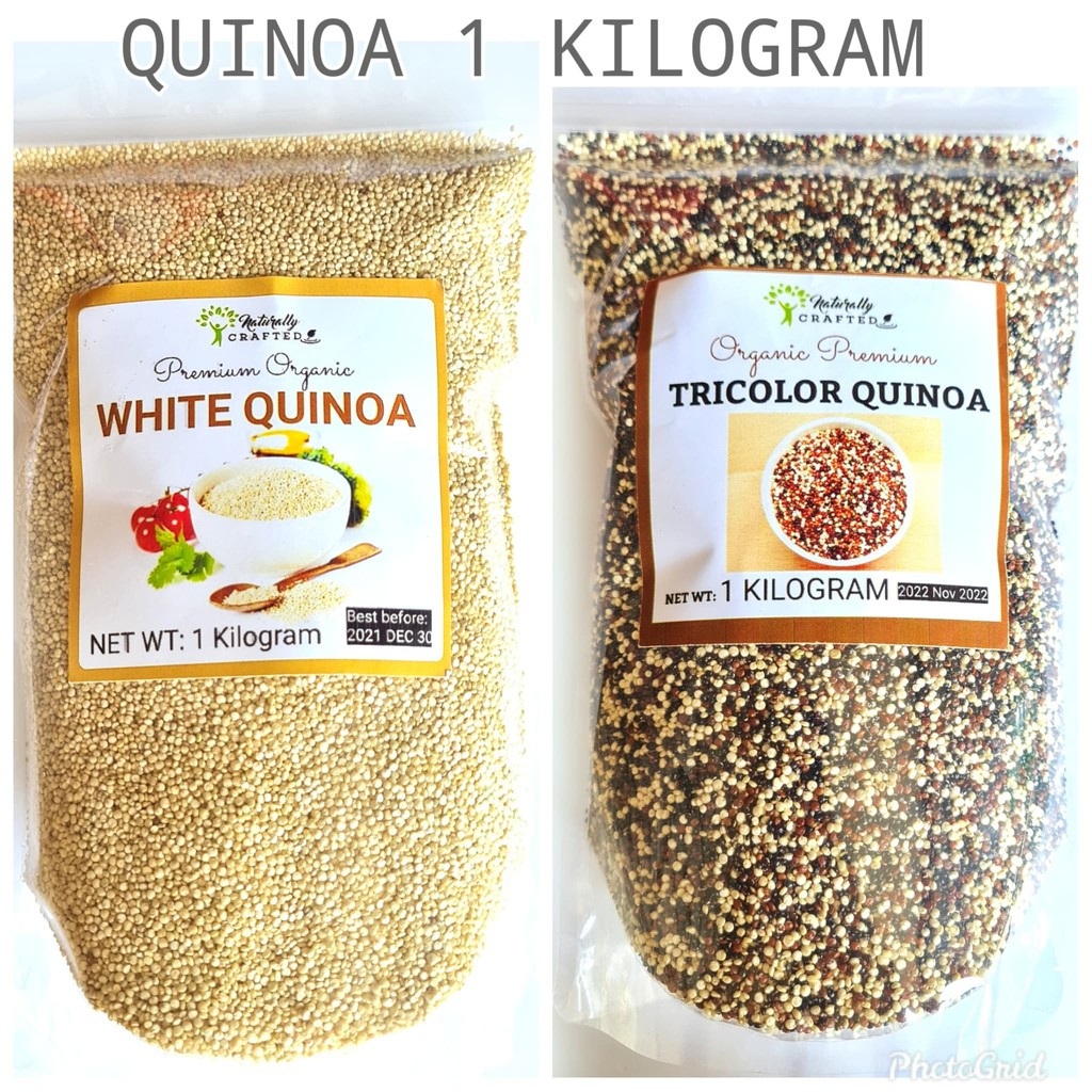Premium Organic white/ tricolor Quinoa 1 kg Shopee Philippines