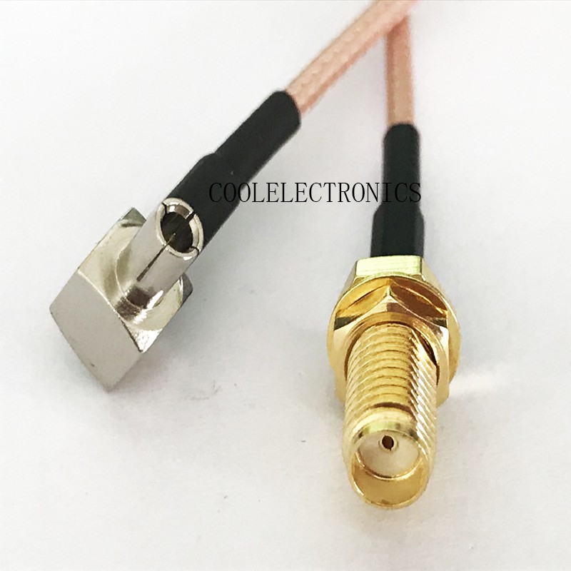 10/15/20cm RP-SMA FEMALE to MMCX MALE Right ANGLE Jumper Pigtail FPV RG316 Cable 