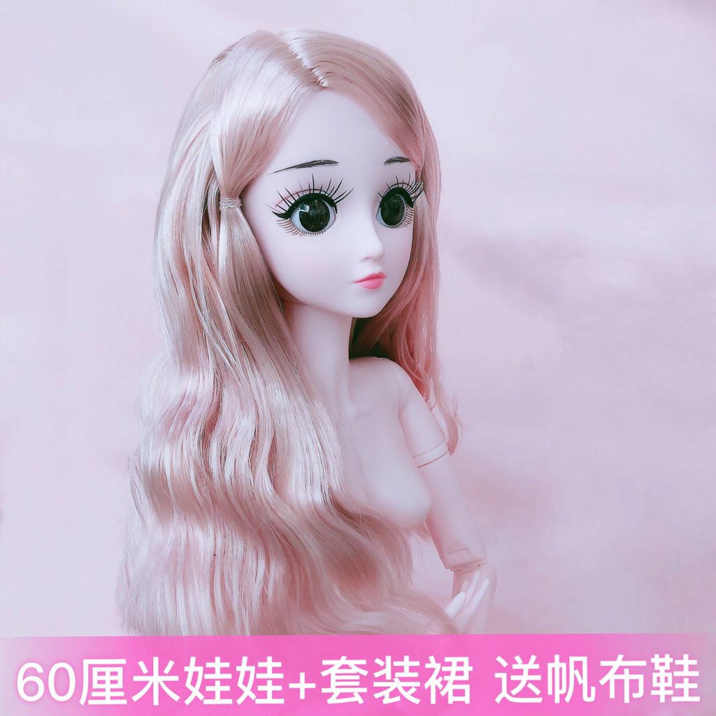 barbie doll hairstyle and makeup