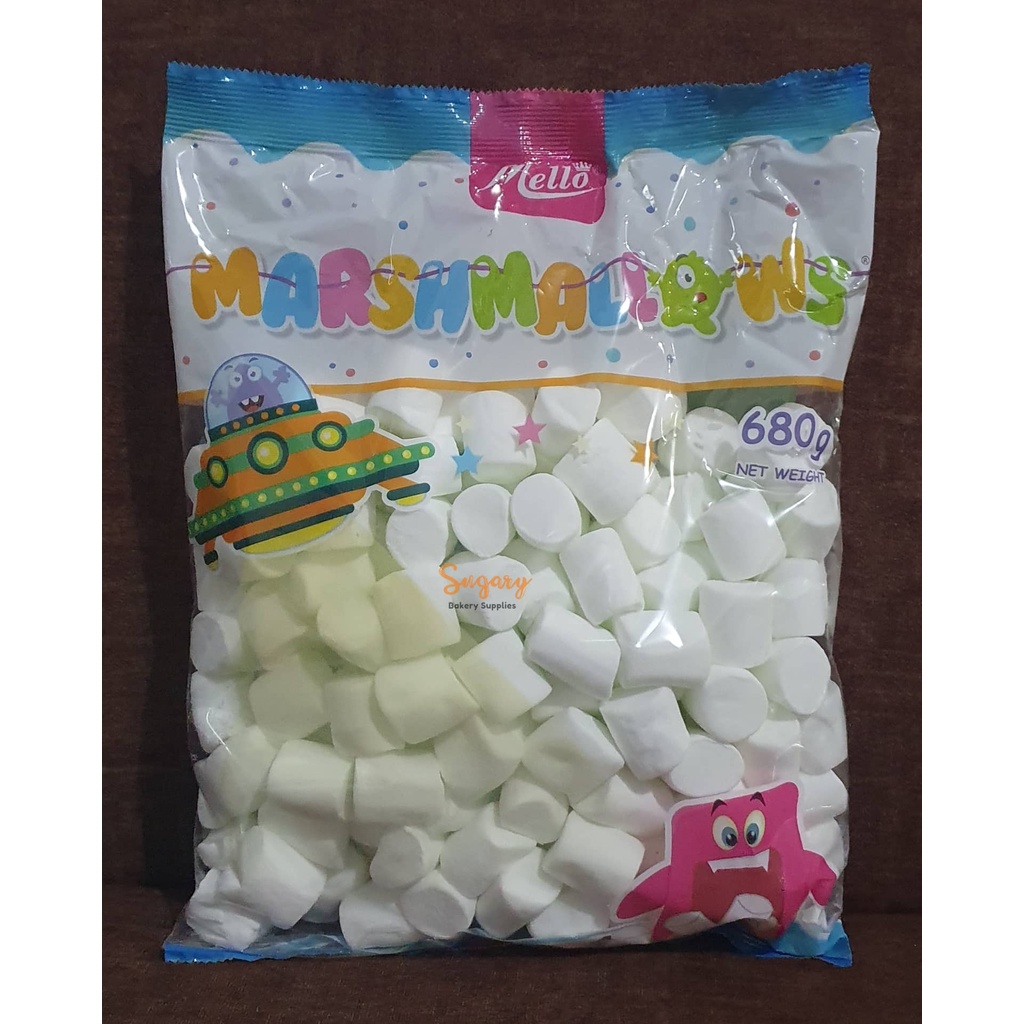 Mello MARSHMALLOW 680 grams Big Size For Smores Fondant and Snack