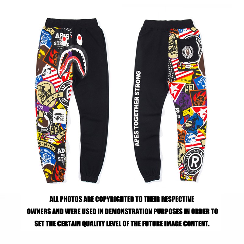 bape long pants