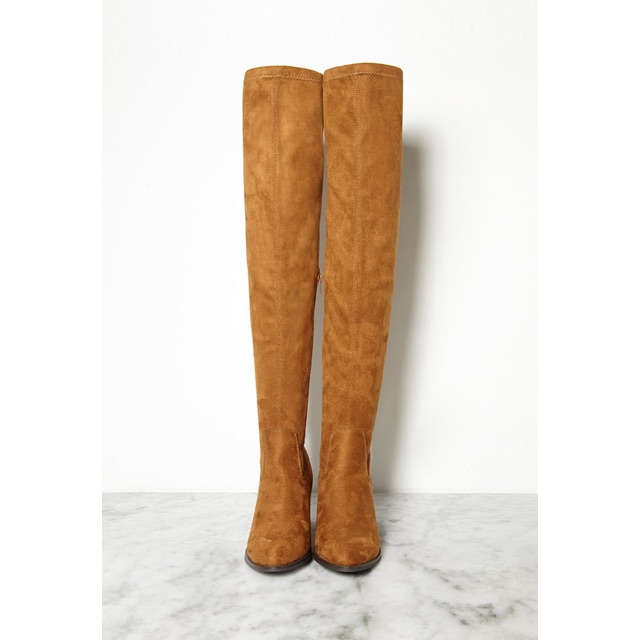 forever 21 high knee boots