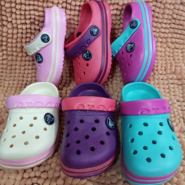 infant girl crocs