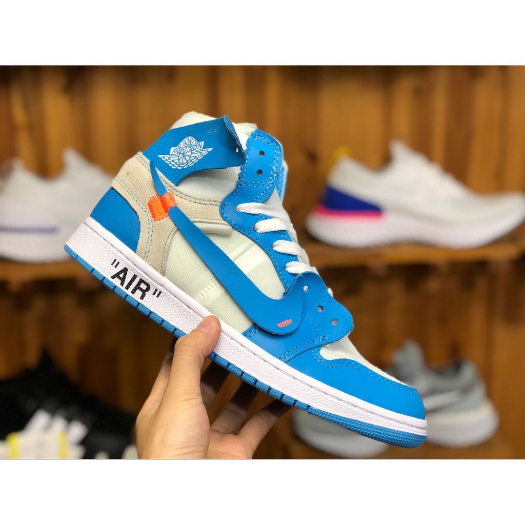 off white jordan 1 north carolina