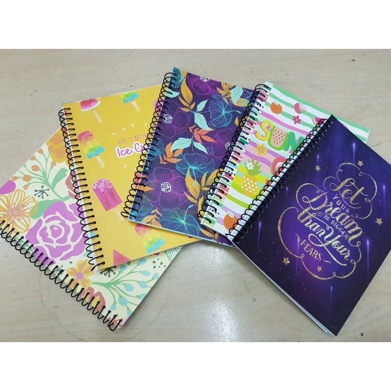 SPRINGLEAF 5x7" Spiral Notebook 80 Lvs (sold per piece) | Shopee ...