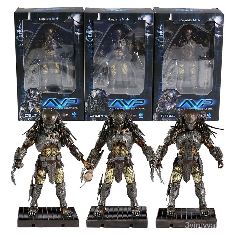 Hiya Toys 1 18 Celtic Chopper Scar Predator Pvc Action Figure