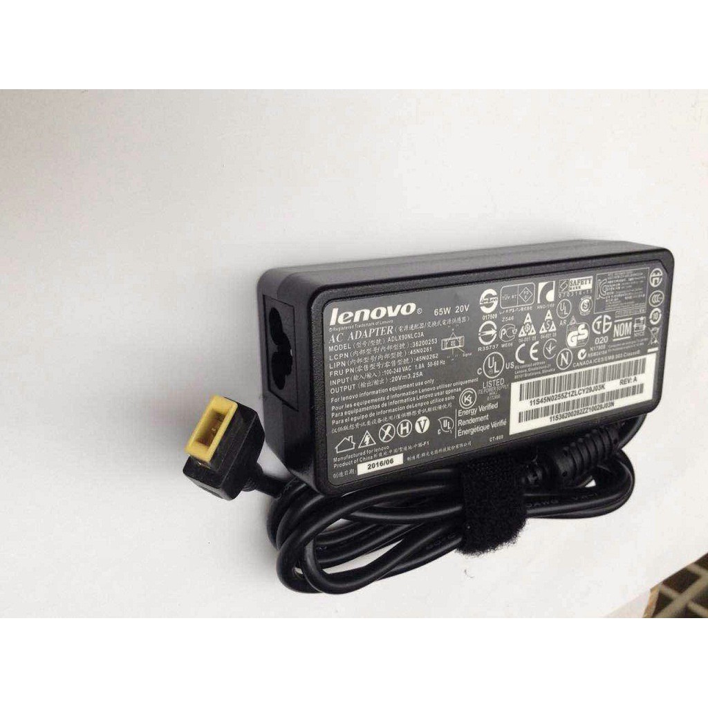 Laptop charger 20v 3.25a usb for ThinkPad E431 E440 E460 ...