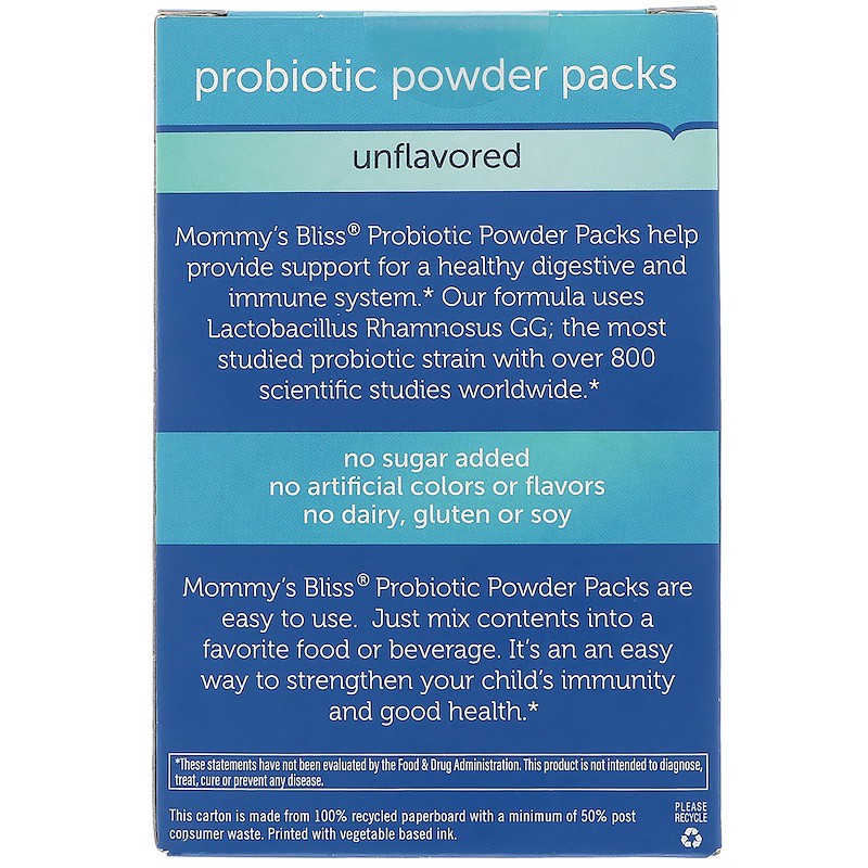 mommy's bliss probiotic powder
