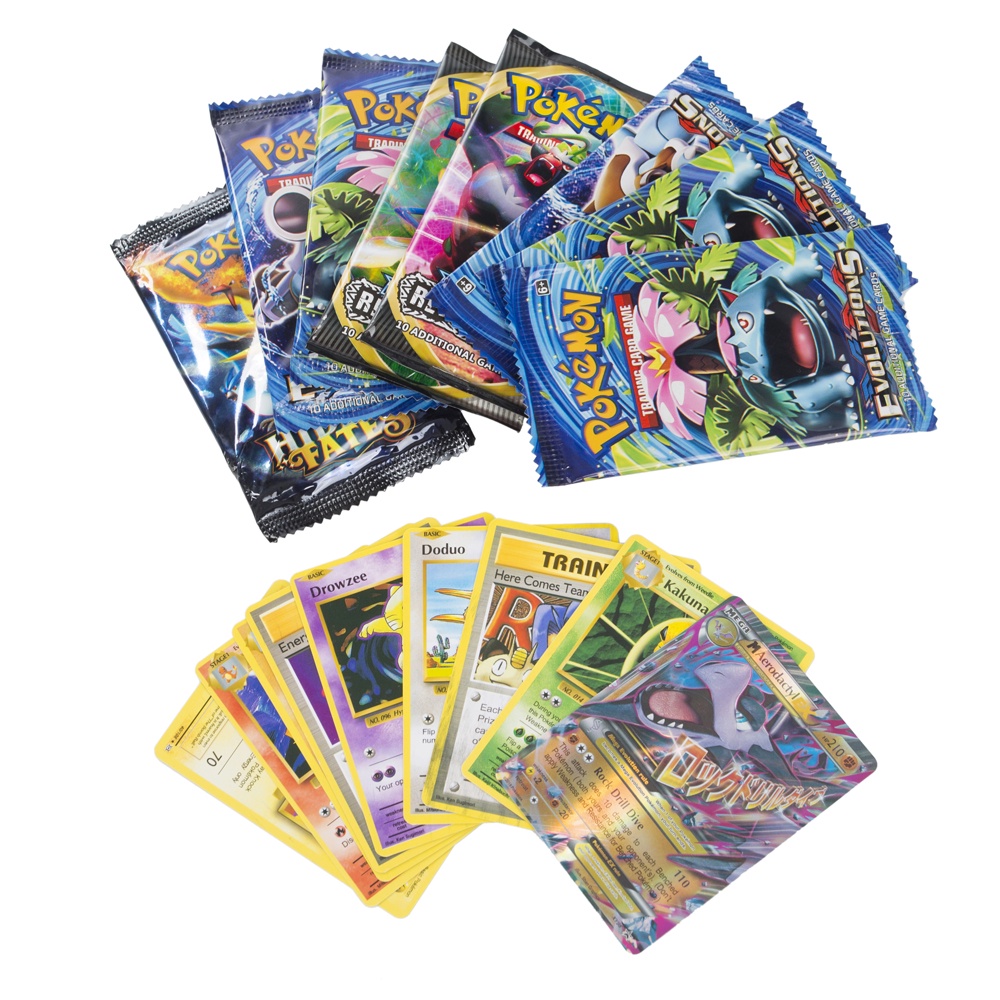 Trend 324Pcs Evolutions Pokemon Cards Box TCG: Sun & Moon Evolutions ...