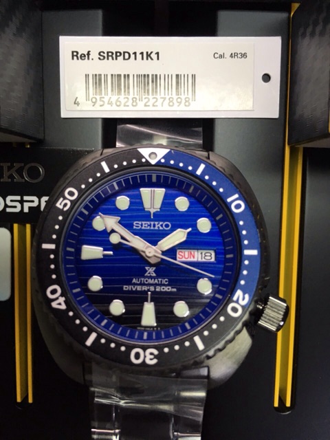 Seiko Save The Ocean SRPD11 Black Edition Turtle SRPD11K1 | Shopee  Philippines