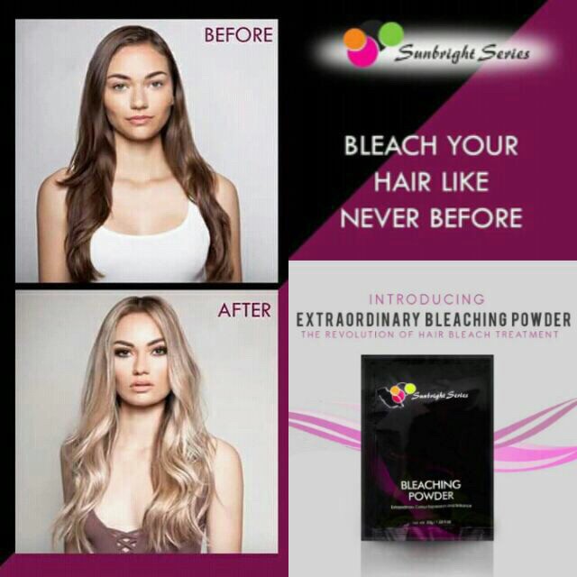 Sunbright Series Hair Bleaching Powder 30g Shopee Philippines