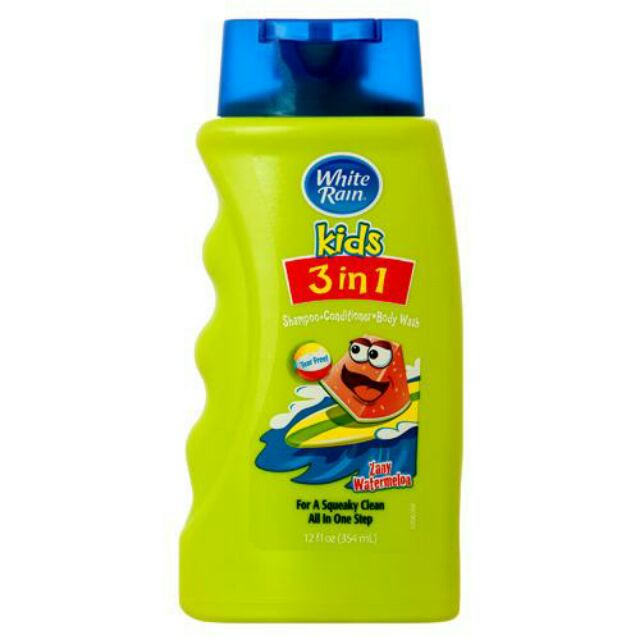 Kids 3 in 1 Body Wash Shampoo Hypoallergenic 354ml Shopee Philippines