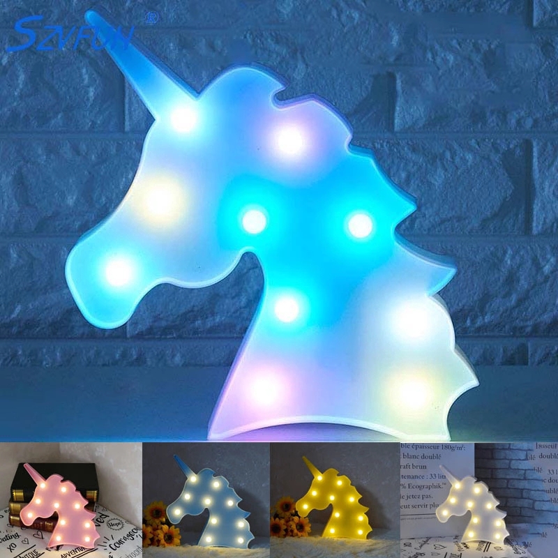 unicorn kids lamp