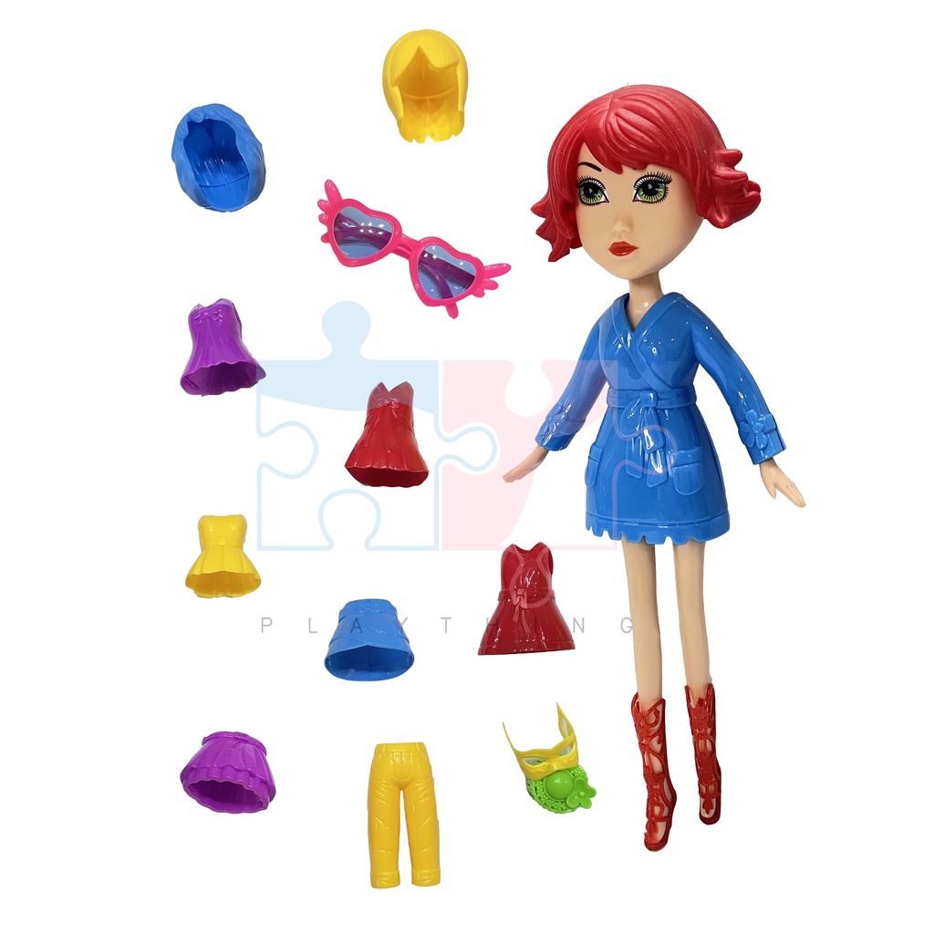 Dress Up Doll Dressing Up Dolls Toy Toys Kids Shopee Philippines
