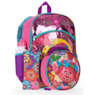 Cartoon Trolls 2 Poppy Printed Children Kids Students Backpack School Bookbag Travel Bag Shopee Philippines - roblox bookbag walmart