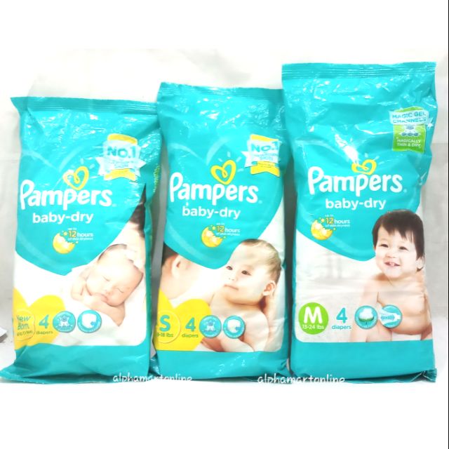 pampers nb s