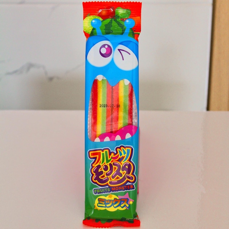 Yaokin Fruits Monster Rainbow Soft Sour Belt Candy | Shopee Philippines